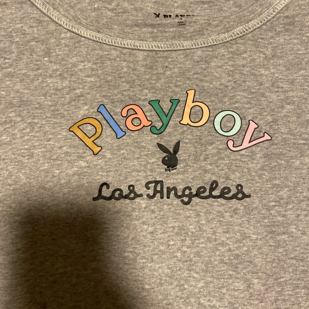 PLAYBOY Gray T-Shirt